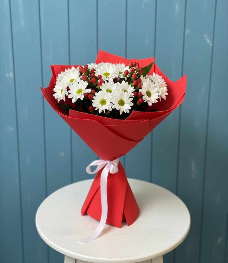 Букет цветов из: Хризантемы в Вейделевке