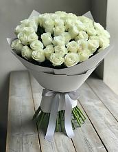 Букет 35 Белых роз в Вейделевке