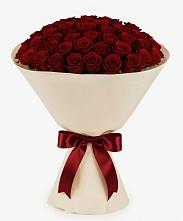 Букет 101 Бордовая роза Блэк Бакарра в Вейделевке