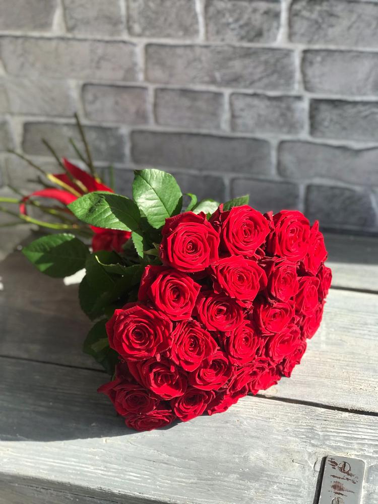 Букет Красные розы Фридом в Вейделевке