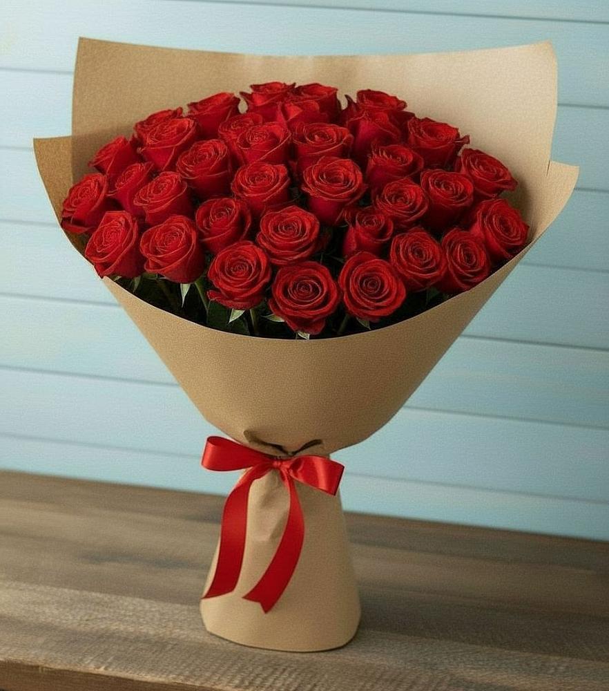 Букет Красные розы Милано в Вейделевке