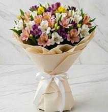 Букет цветов из:  Альстромерии #REPLACE_PRED# Вейделевке