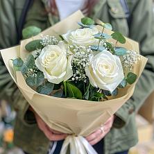 Букет Нежные грёзы в Вейделевке Букет цветов из: Розы в Вейделевке