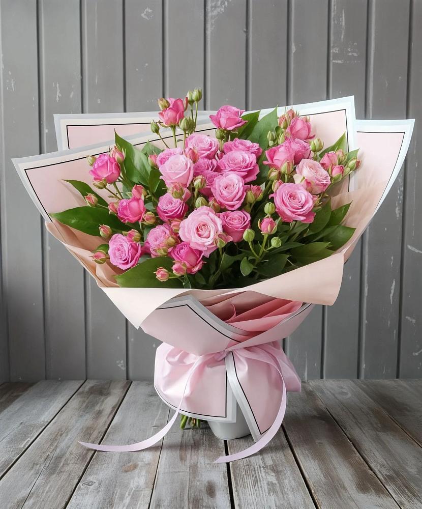 Букет Розовый кустик в Вейделевке
