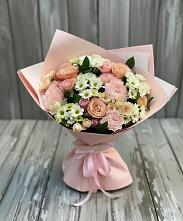 Букет цветов из:  Гвоздики, Розы и Хризантемы #REPLACE_PRED# Вейделевке