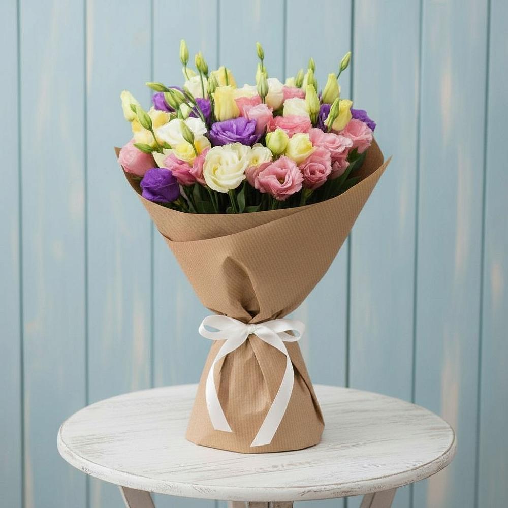 Букет цветов из: Лизиантусы в Вейделевке