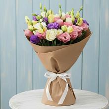 Букет цветов из:  Лизиантусы в Вейделевке